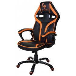 Kancelářská židle GP RACER černá a oranžová