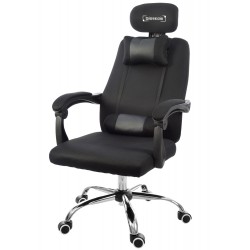 Materiál, pohodlná židle pro hráče. GPX004 černá