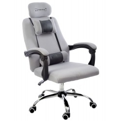 Fotel biurowy GIOSEDIO szary, model GPX011