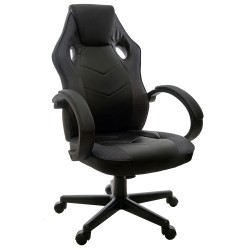 Fotel biurowy GIOSEDIO czarny, model FBH004