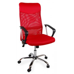 Fotel biurowy GIOSEDIO czerwony,model BSX001