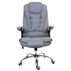 Kancelářská židle GIOSEDIO šedá látka, model FBJ011