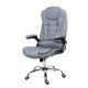 Kancelářská židle GIOSEDIO šedá látka, model FBJ011