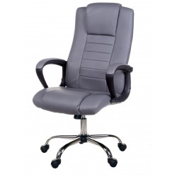 Fotel biurowy GIOSEDIO szary, model FBS011